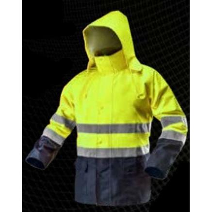 Neo, Giacca da lavoro, Kurtka robocza ostrzegawcza wodoodporna żółta rozmiar XL (81-720-XL) (XL)