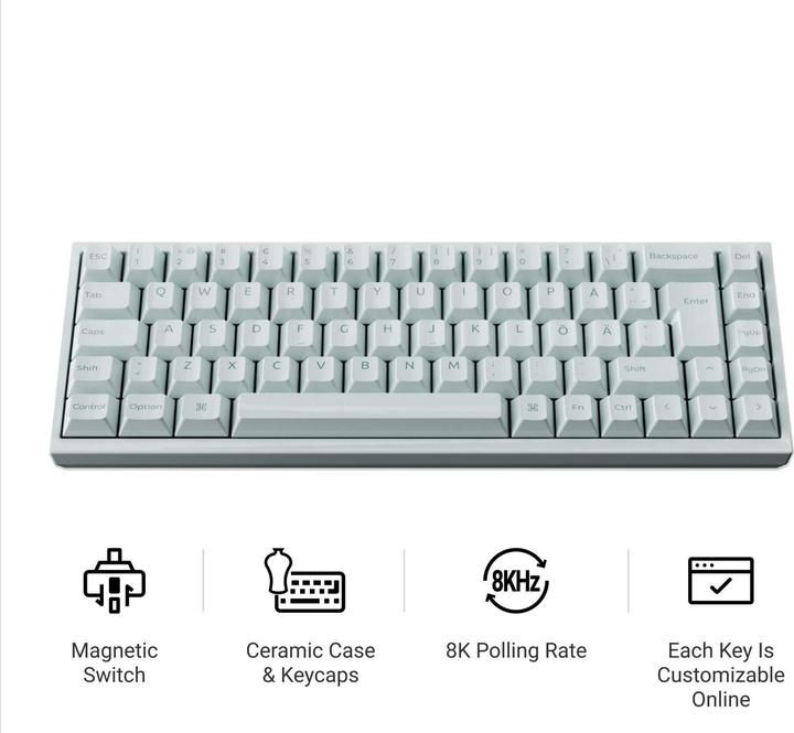 Actual product image Keychron Q16 HE 8K (CH, Cable)