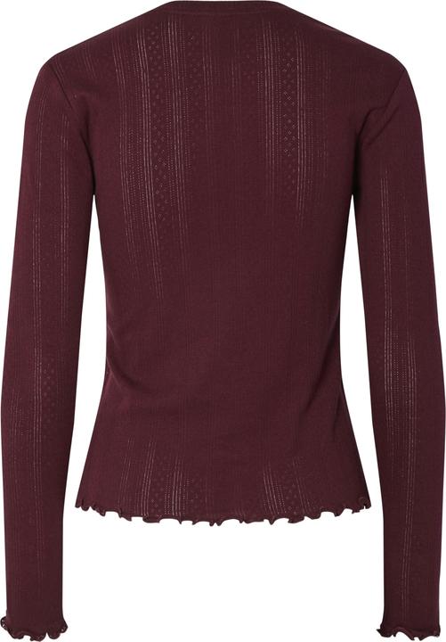Produktbild Pieces Pcmarie Ls O-Neck Poin Top Jrs Noos Bc (XXL)
