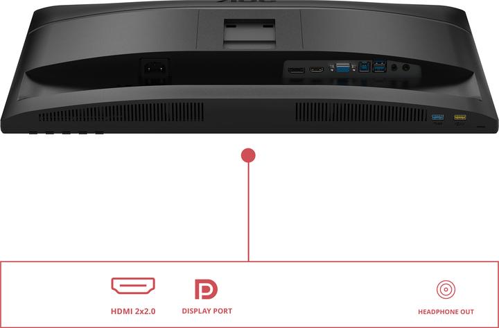 Produktbild AOC U34E2M (3440 x 1440 Pixel, 34")