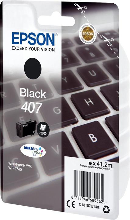 Produktbild Epson 407 (BK)