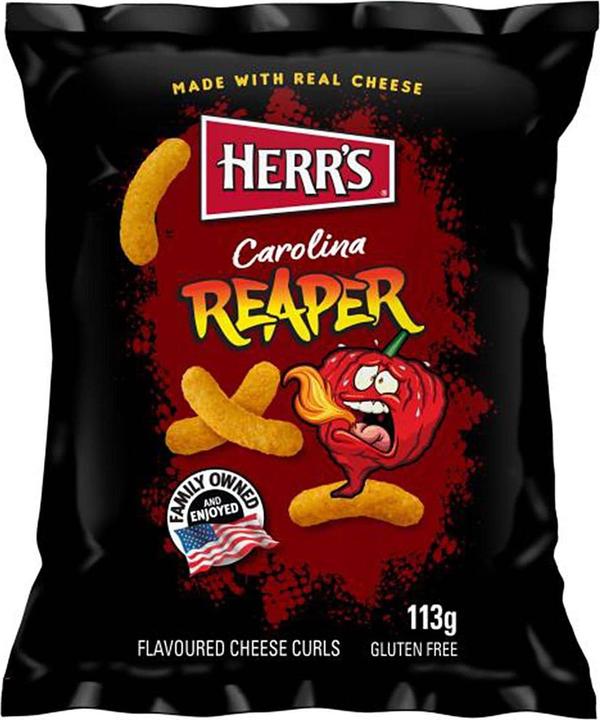 Herr's Carolina Reaper Cheese Curls 113g (113 g)