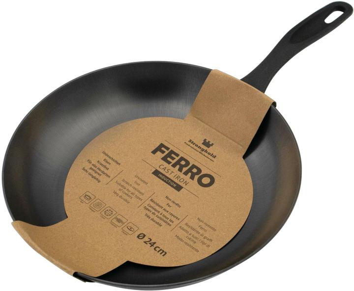 Productafbeelding Stronghold Gietijzeren pan, 24cm (24 cm, Koekenpan, Gietijzer)