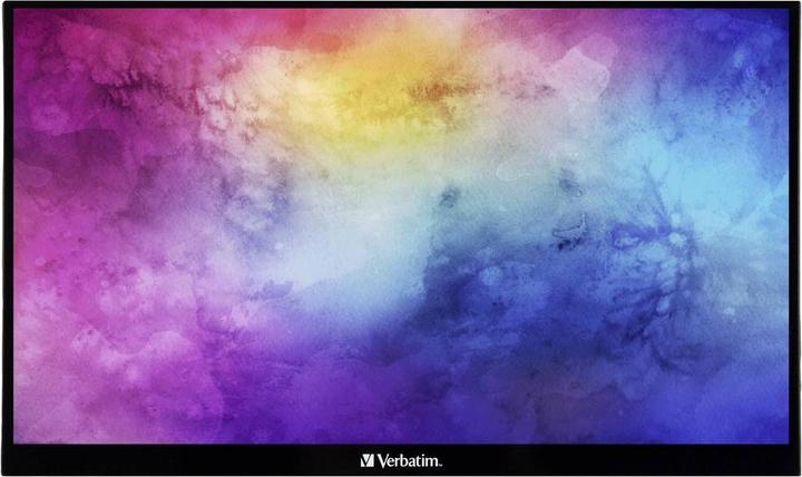 Produktbild Verbatim PMT-14 Portable Touchscreen Monitor 14" Full HD 1080p Metal Housing (1920 x 1080 Pixel, 14")