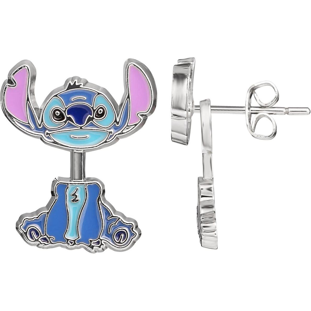 Thumbnail - NoName, Ohrringe, STITCH - Body - 1 Paire de Clous d'Oreilles, (Sterling Silber)