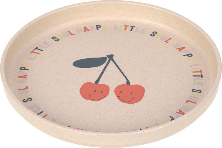 Lässig Kinderteller & Breischalen Teller - Happy Fruits - Cherry