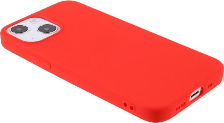 Actual product image Ueli Express iPhone 13 Mini Super Slim Rubber Case Red (Apple iPhone 13 mini)