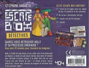 Image du produit 404 Editions Escape Box Détectives