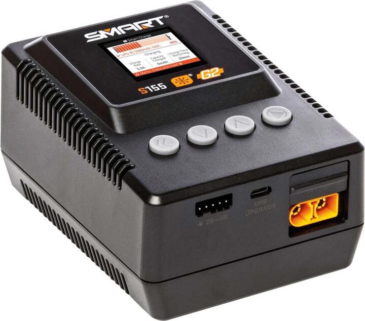 Spektrum Charger S155 G2 1x55W AC Smart Charger International IC3 and IC5 connector