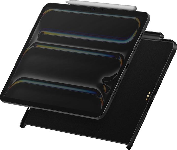 Uniq Etui Axel do iPad Pro 13" M4 (2024) czarny (Apple iPad Pro 13 2024, Apple iPad Pro 13 2025)