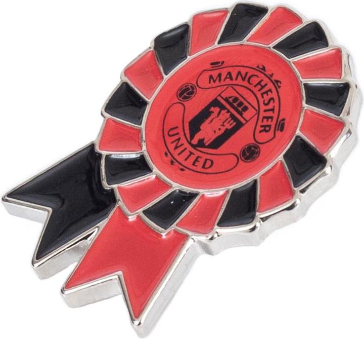 Produktbild Manchester United FC Rosette Abzeichen Metall