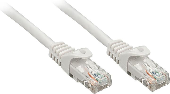 Actual product image Lindy 2m Cat.5e U/UTP patch cable 50 pcs 26AWG. Connection 1:1 TIA/EIA 568 B (U/UTP, CAT5e, 2 m)
