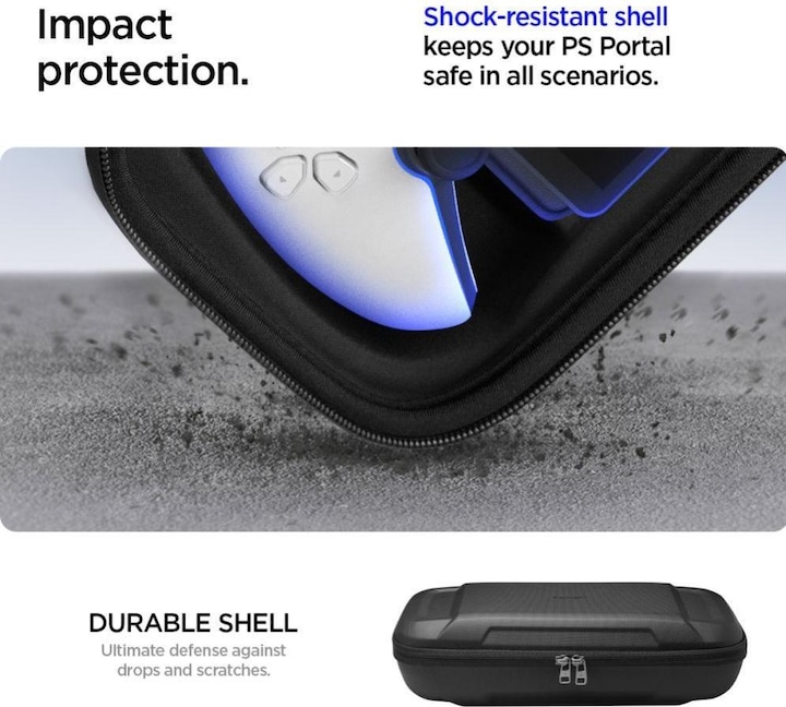 Actual product image Spigen Rugged Armor PRO Playstation Portal (Playstation Classic)