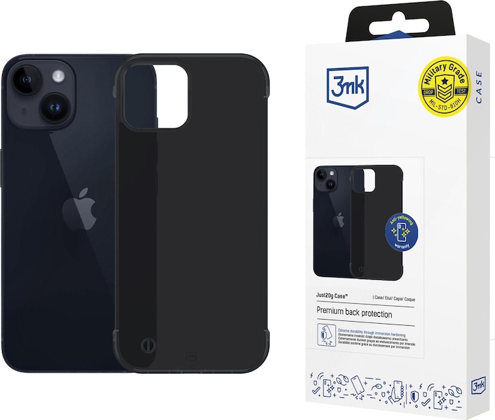 Produktbild 3MK Etui Just20g Matt Case do iPhone 15 (Apple iPhone 15)