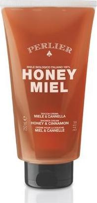 Actual product image Perlier Honey Miel Doccia Crema Corpo Honey & Cinnamon Shower Cream 250ml 8.4 Fl Oz (250 ml)
