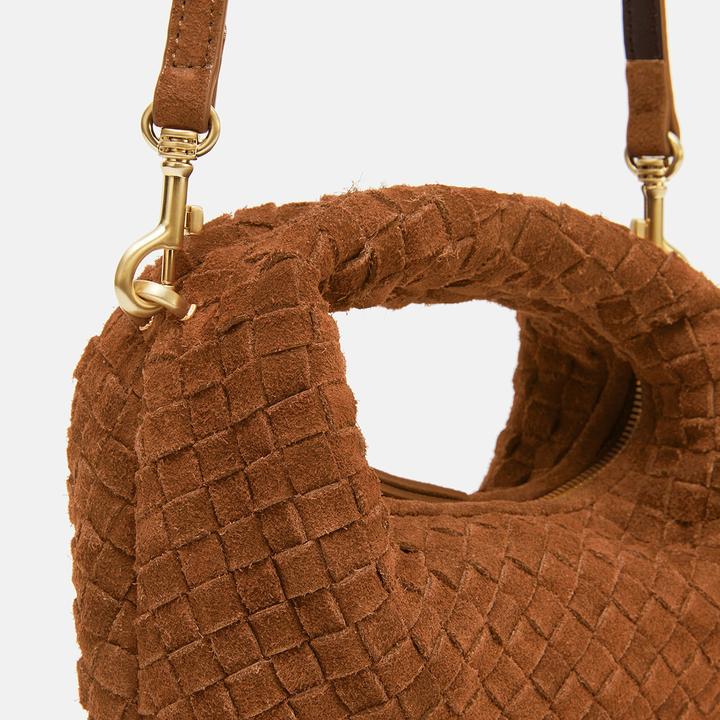 Produktbild Les Visionnaires Greta micro weave cozy Handtasche Leder 20 cm (3 l)