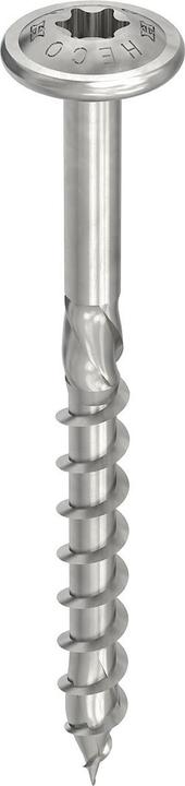 Heco TOPIX-plus A2 8.0 x 200, disc head, T-Drive, TG (50 Screws per piece, 8 x 200 mm)