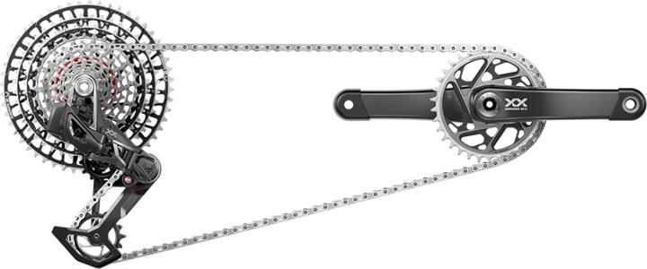 Actual product image Sram Groupset XX SL Eagle AXS Transmission