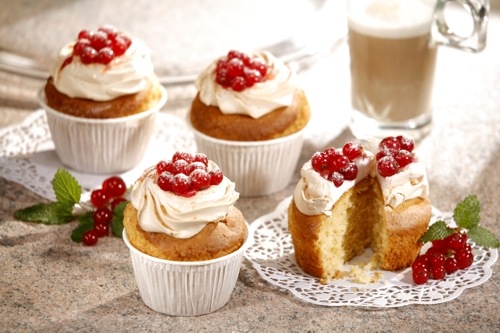 Immagine prodotto Papstar Pirottini di carta per muffin bianchi 20s Carta pergamena di ricambio Diametro 50 Teglia per muffin (5 cm)