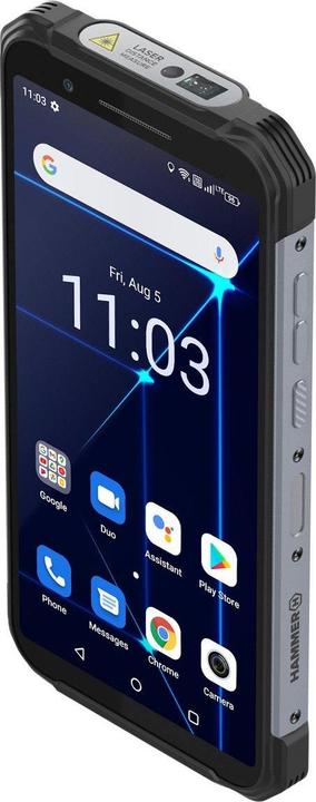 Image du produit Hammer Construction (128 Go, Noir, 6", Double SIM hybride + eSIM, 4G)