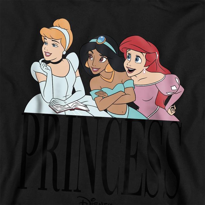 Produktbild Disney Princess Kapuzenpullover meliert (128)