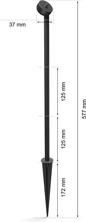 Immagine prodotto Philips Hue Fissa il supporto della telecamera con un picchetto a terra (Kit di montaggio)