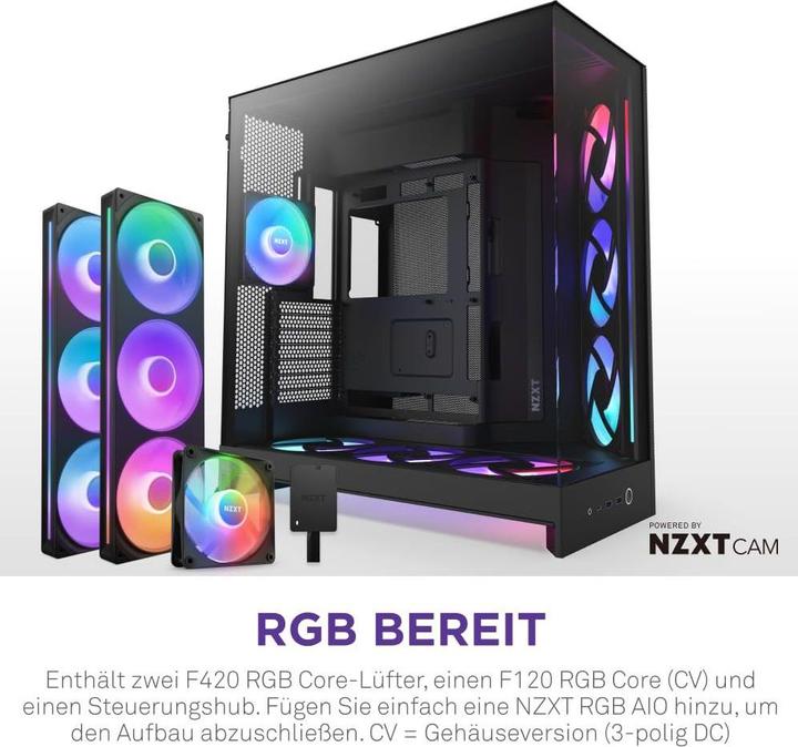 Actual product image NZXT H9 Flow RGB+ (ATX, mATX, Mini-ITX)