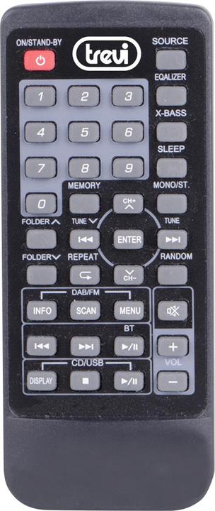 Actual product image Trevi HCX 10D8 (Bluetooth, CD player, 1x 30 W)