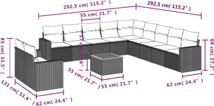 Produktbild vidaXL Darren