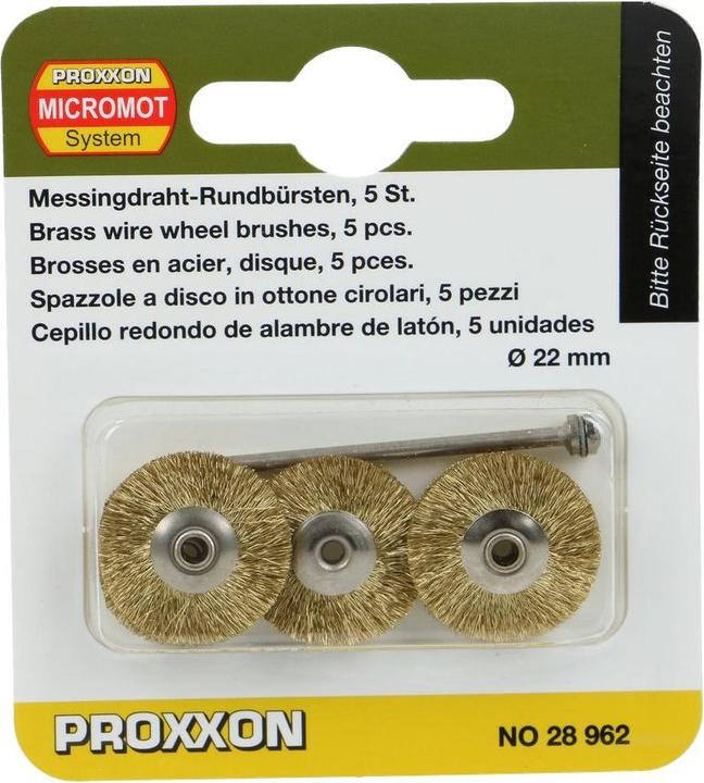 Produktbild Proxxon Radbürsten