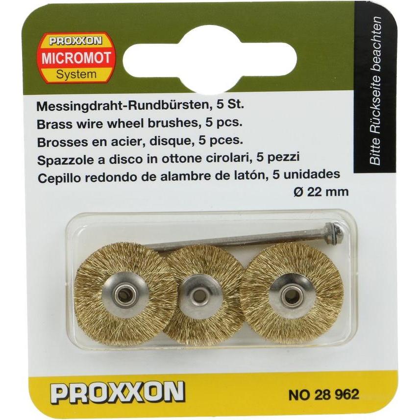 Thumbnail - Proxxon, Schleifmittel, Radbürsten