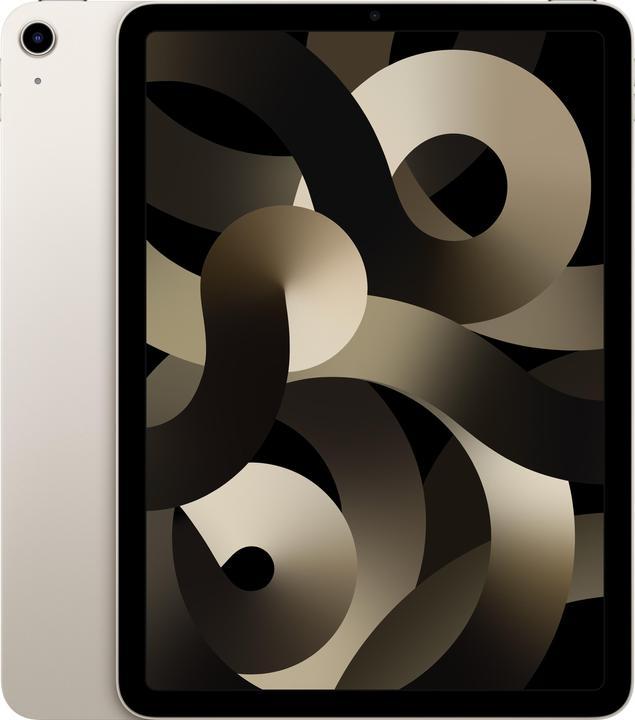 Produktbild Apple iPad Air 2022 (5. Gen) (nur WLAN, 10.90", 64 GB, Starlight)