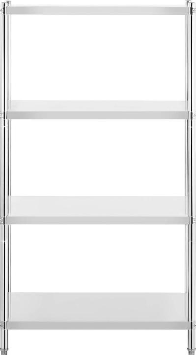 Actual product image Royal Catering Metal Shelving Unit - 100 x 60 x 180 cm (LxWxH) cm - - 200 kg