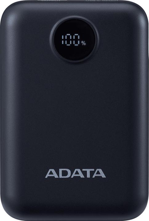 Adata Powerbank P10022-12 10000 mAh, Akkutyp: Lithium-Polymer (10000 mAh, 20 W, 37 Wh)