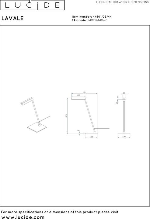 Produktbild Lucide Lavale (300 lm)