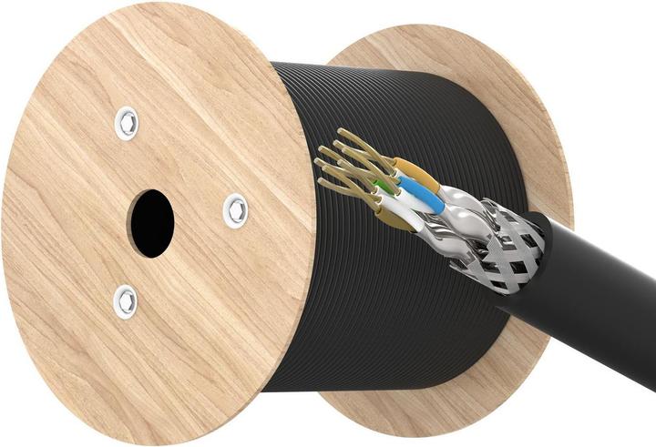 Actual product image Lanview Cat6a HIGH-FLEX S/FTP Outdoor (S/FTP, CAT6a, 100 m)