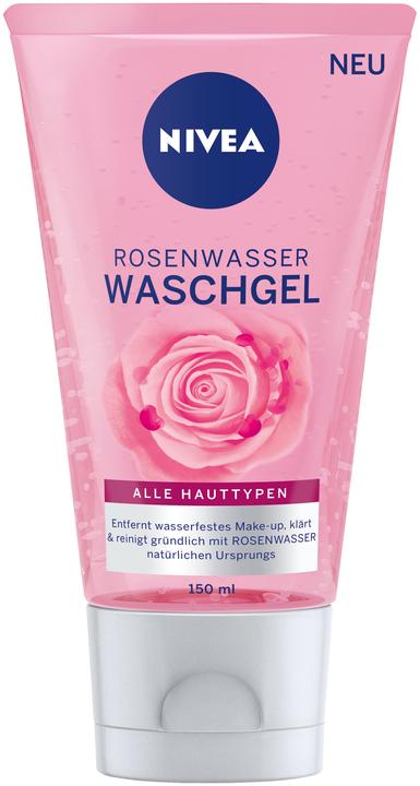 NIVEA Rosenwasser Waschgel (Gel nettoyant, 150 ml)