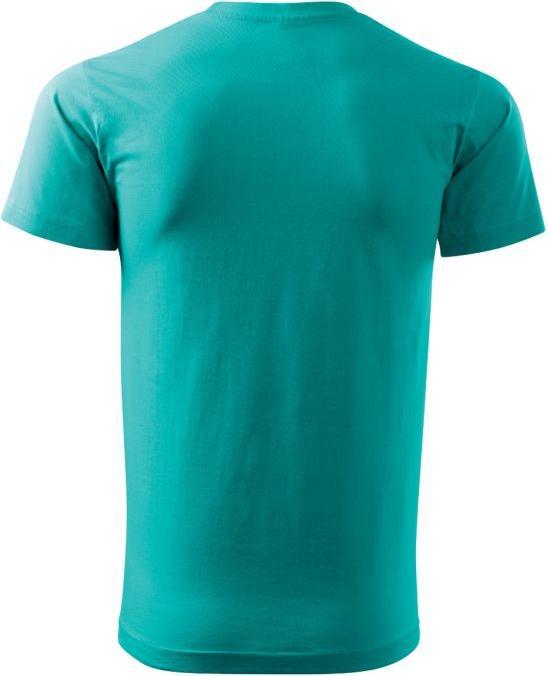 Actual product image Malfini Basic M T-shirt MLI-12919 emerald (L)