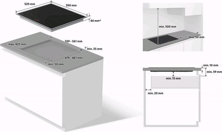 Productafbeelding Samsung NZ64B5045FK Inductiekookplaat
