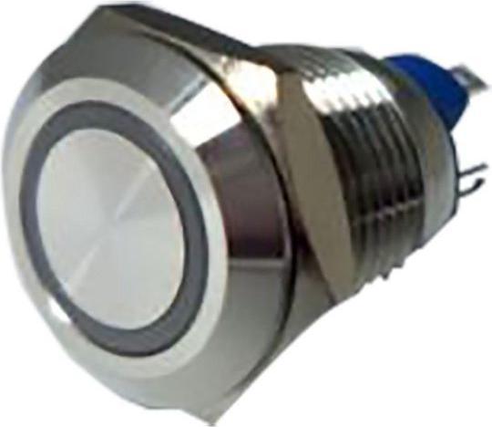 Produktbild RS PRO 12mm,Stainless,yellow,ring,mom,12V