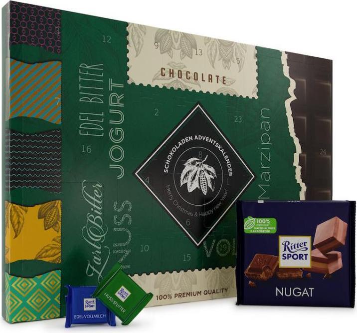 Actual product image Huber-Kölle Ritter-Sport Advent Calendar