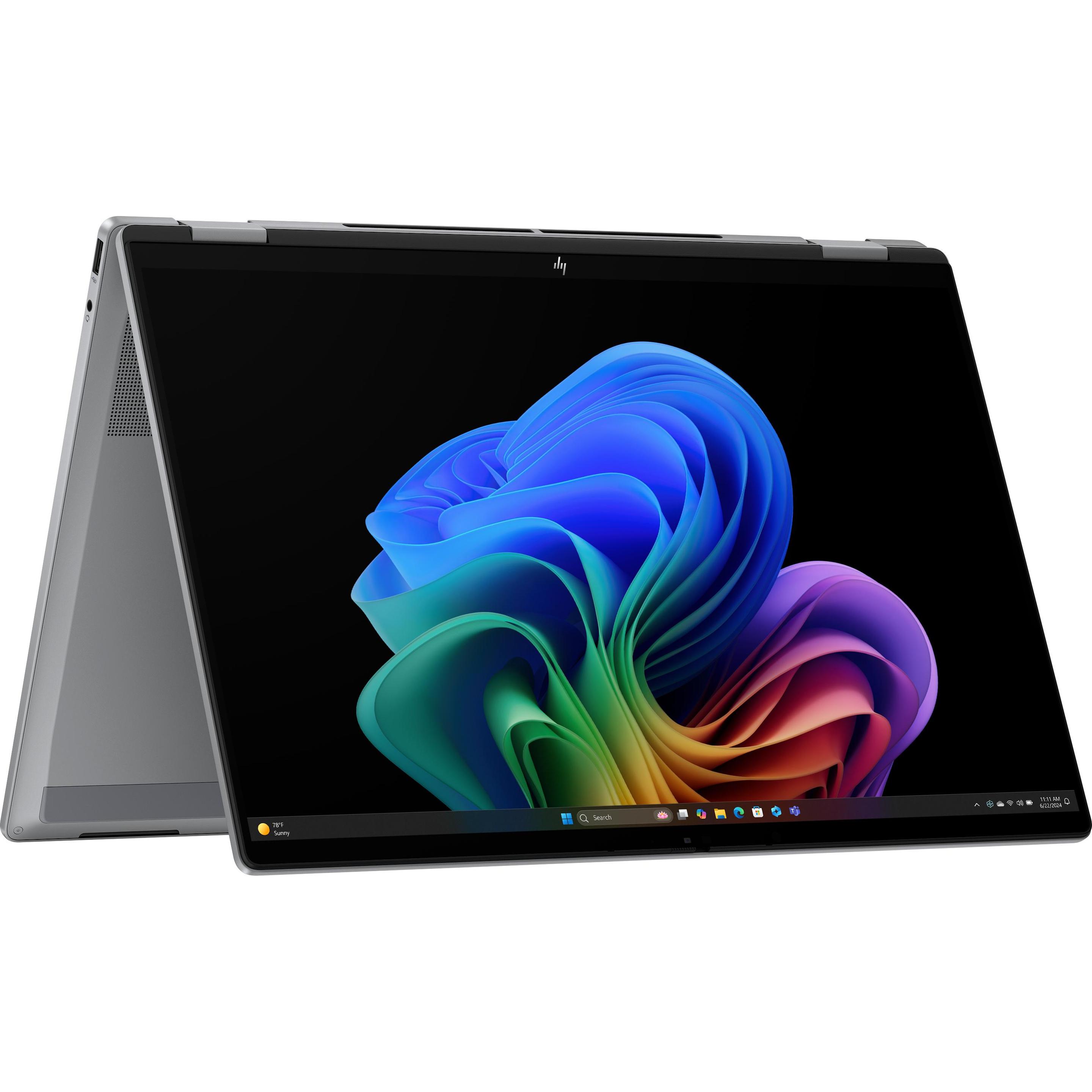 HP OmniBook X FlipNGAI 16-ar0475ng (16", 32 GB, 1000000 GB, DE), Notebook, Grau
