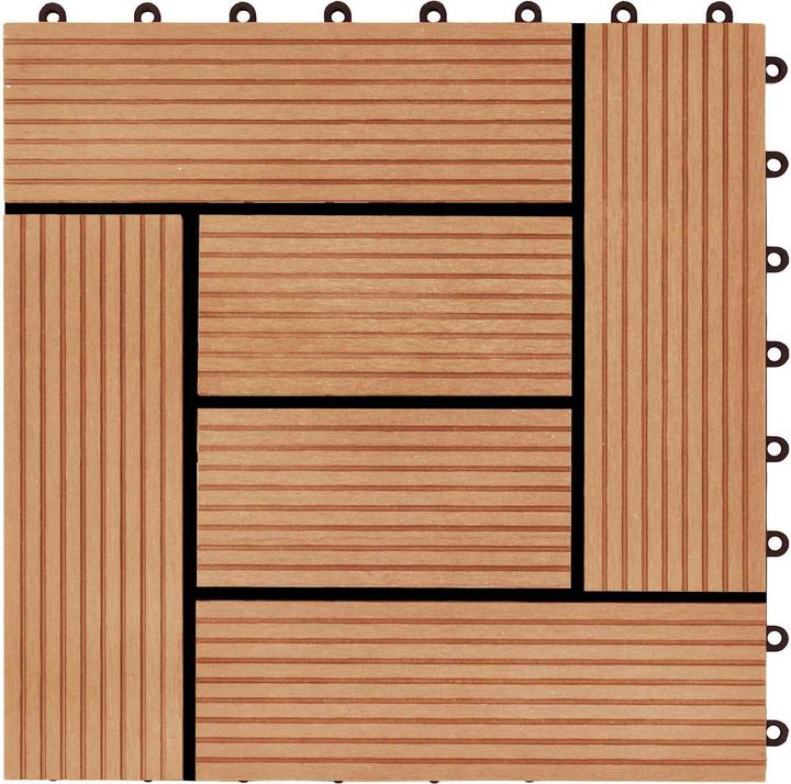 Produktbild vidaXL Terrassenfliese (22x, 30 x 30 cm)