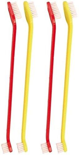 Produktbild Trixie Zahnbürsten-Set 23cm 4Stück (Hund)