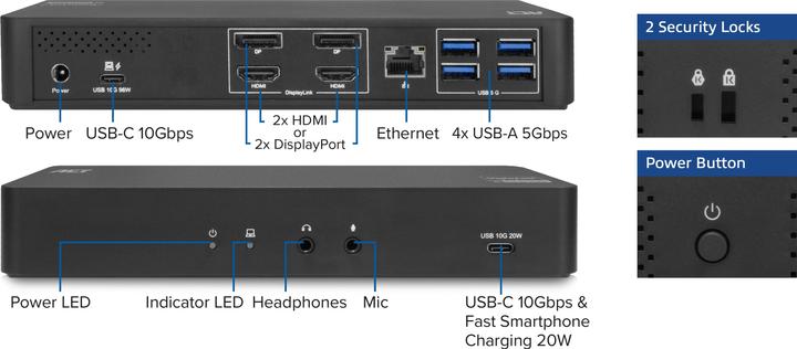Actual product image ACT AC7160 (USB-C, 9 ports)