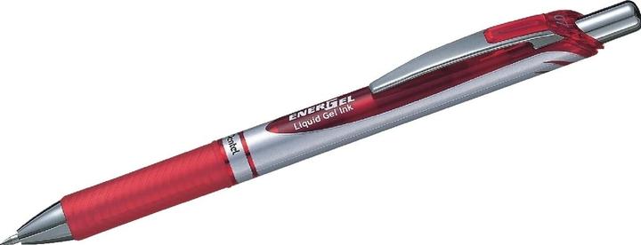 Produktbild Pentel Gel-Tintenroller ® EnerGel BL 77 mit Druckmechanik (Blau, Rot, Schwarz, 12 x)
