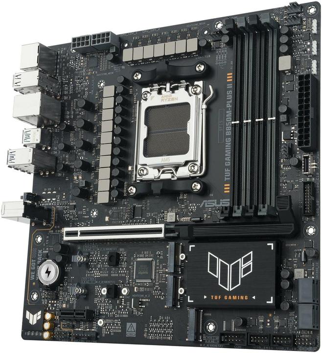 Productafbeelding ASUS TUF GAMING B850M-PLUS II (AM5, AMD B850, Micro ATX (mATX))