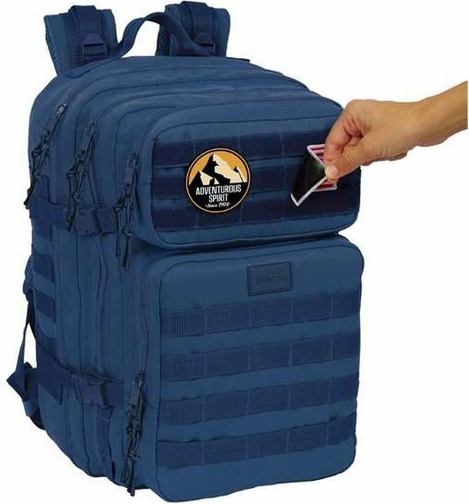 Produktbild Safta Schulrucksack Basic Marineblau