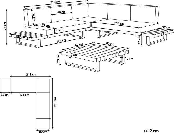 Produktbild Beliani Mykonos