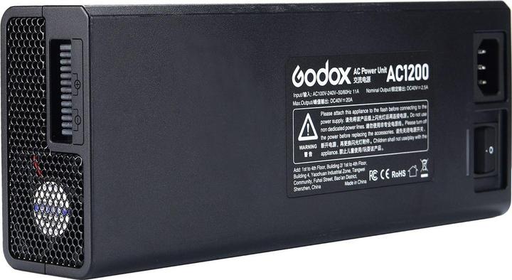 Productafbeelding Godox AC-adapter AD1200Pro (Adapter voor flitser)